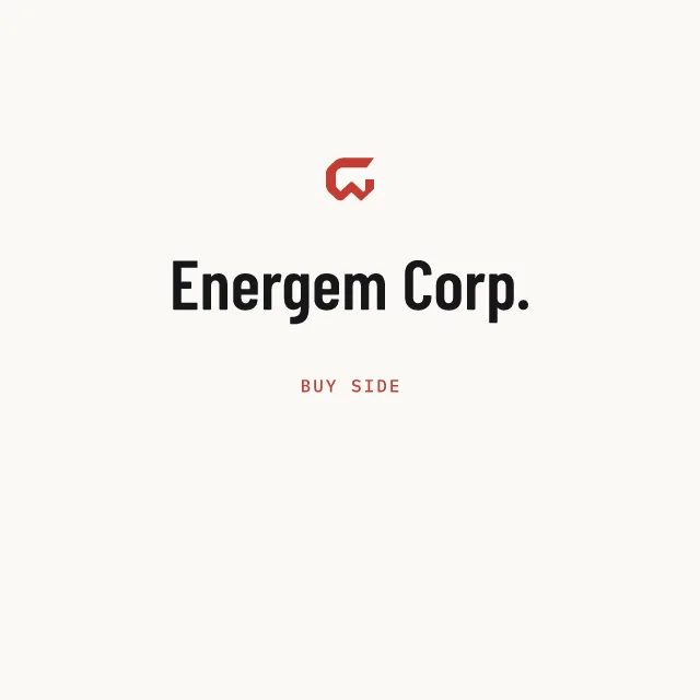 Buy side: Energem Corp.