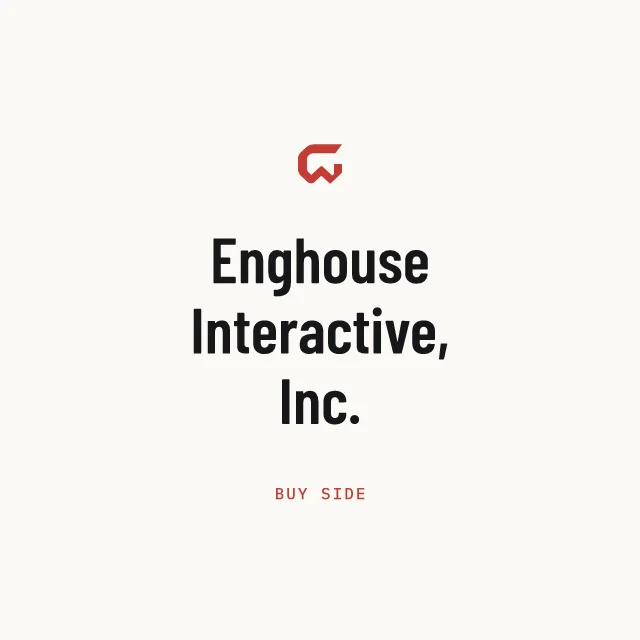 Buy side: Enghouse Interactive, Inc.