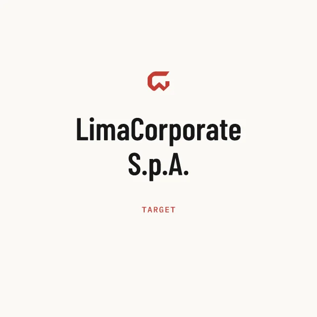 Target: LimaCorporate S.p.A.