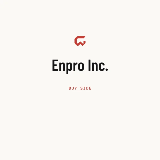 Buy side: Enpro Inc.