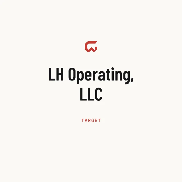 Target: LH Operating, LLC