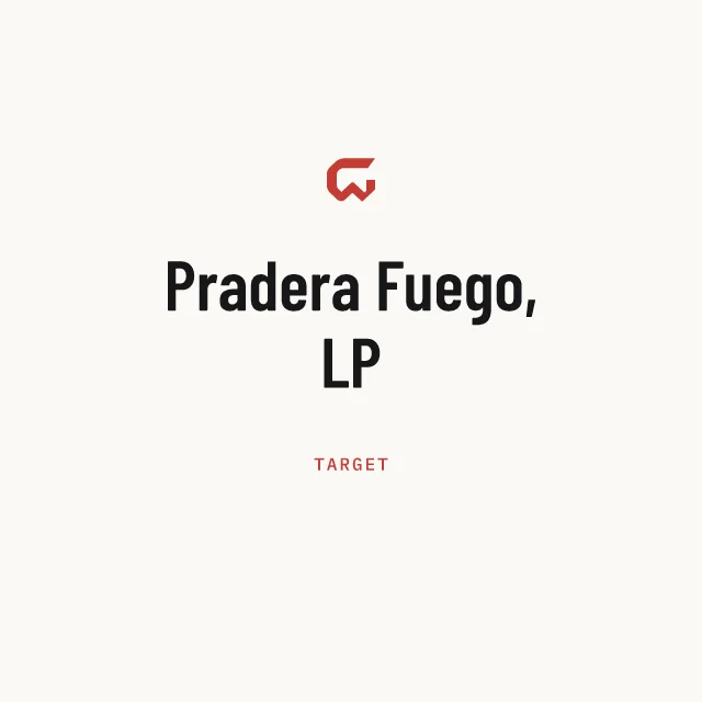 Target: Pradera Fuego, LP