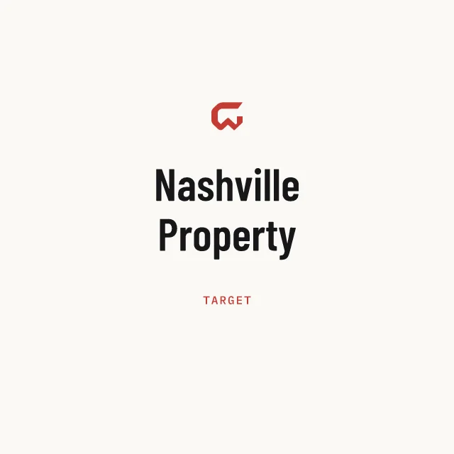 Target: Nashville Property