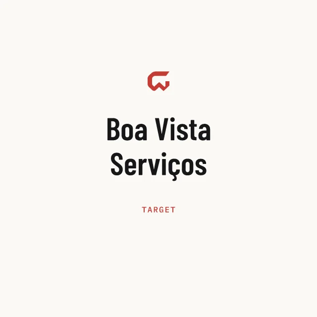 Target: Boa Vista Serviços
