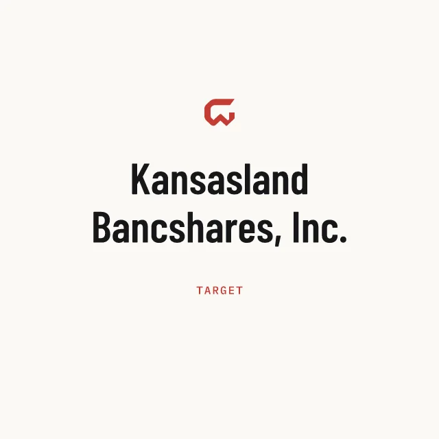 Target: Kansasland Bancshares, Inc.