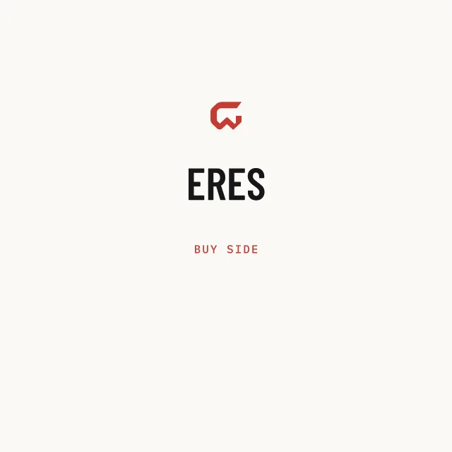 Buy side: ERES