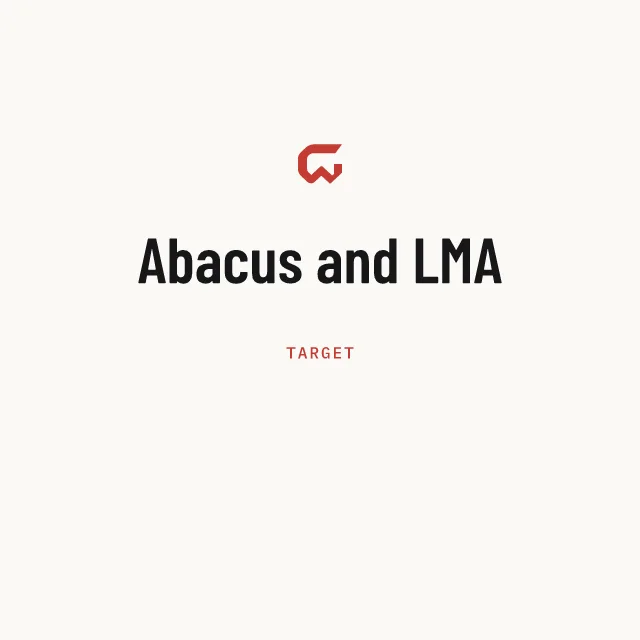 Target: Abacus and LMA