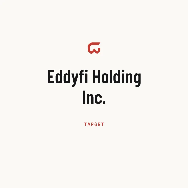 Target: Eddyfi Holding Inc.