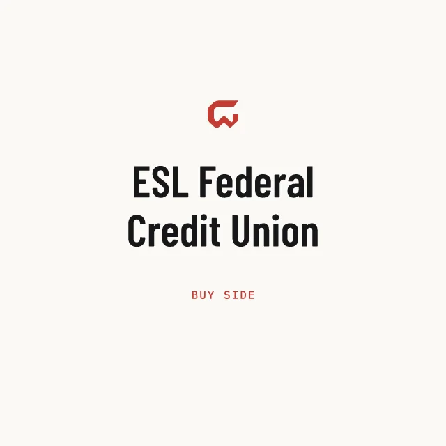 Buy side: ESL Federal Credit Union