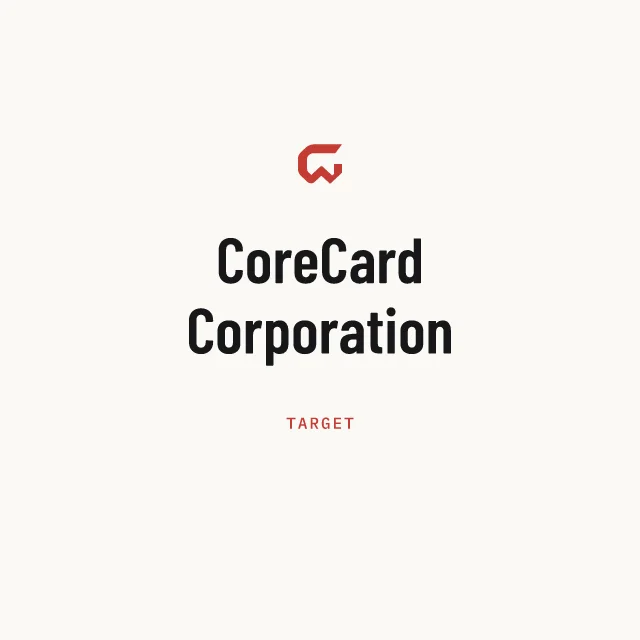 Target: CoreCard Corporation