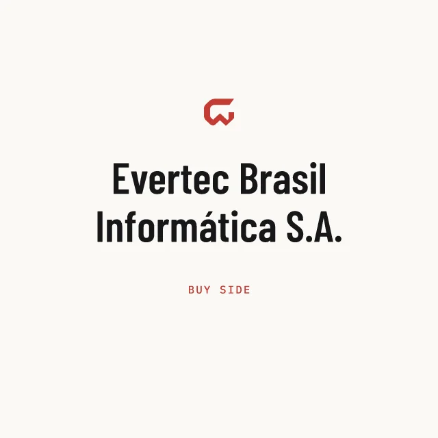 Buy side: Evertec Brasil Informática S.A.