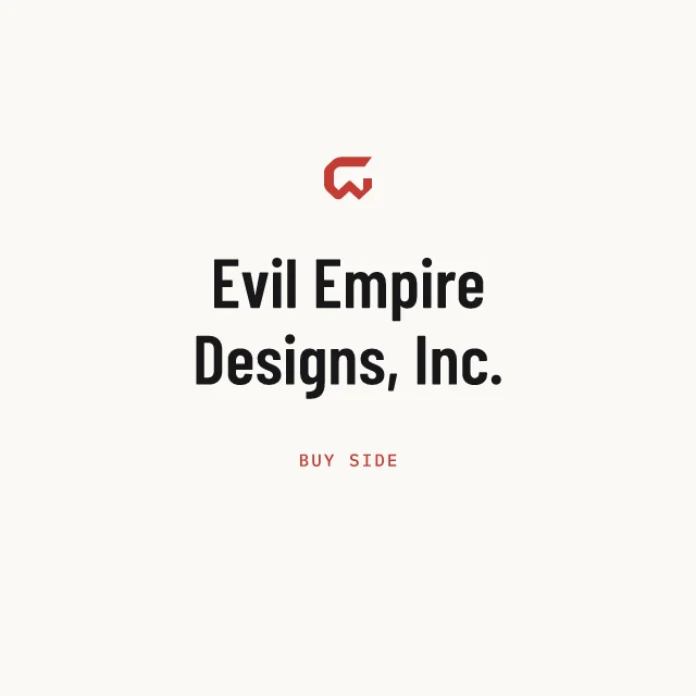 Buy side: Evil Empire Designs, Inc.