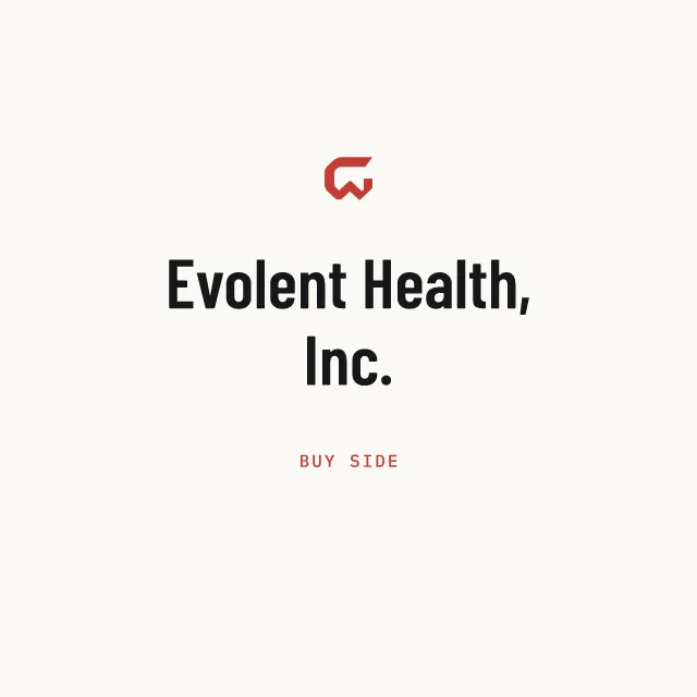 Buy side: Evolent Health, Inc.