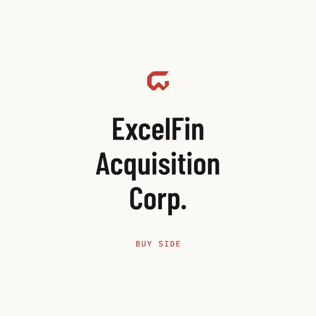 Buy side: ExcelFin Acquisition Corp.