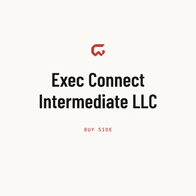 Buy side: Exec Connect Intermediate LLC