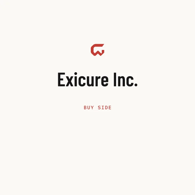 Buy side: Exicure Inc.
