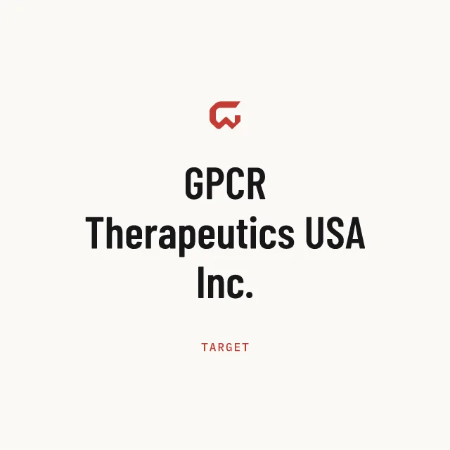 Target: GPCR Therapeutics USA Inc.