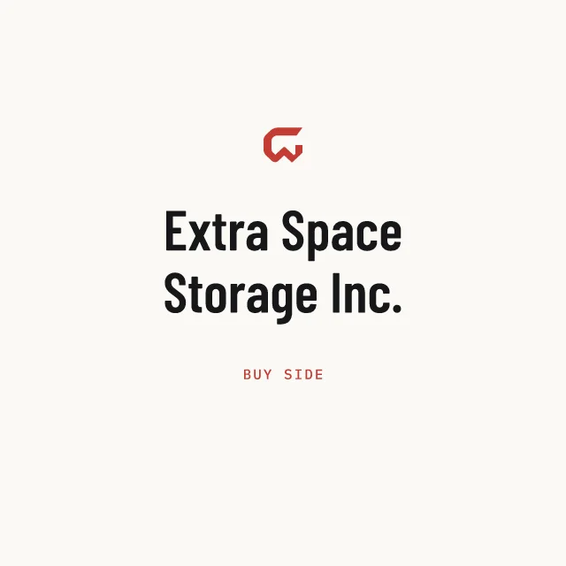 Buy side: Extra Space Storage Inc.