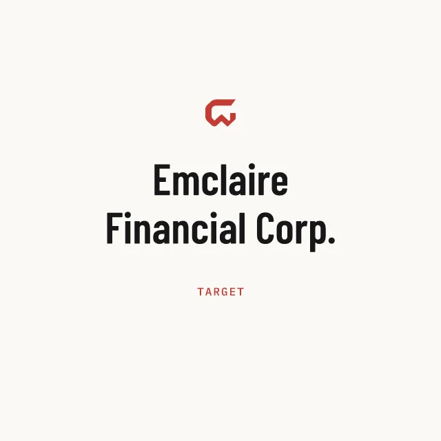 Target: Emclaire Financial Corp.