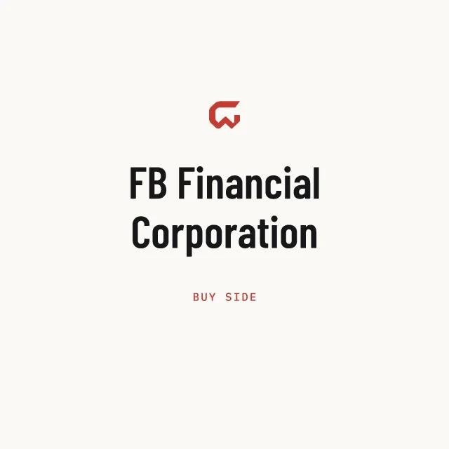 Buy side: FB Financial Corporation
