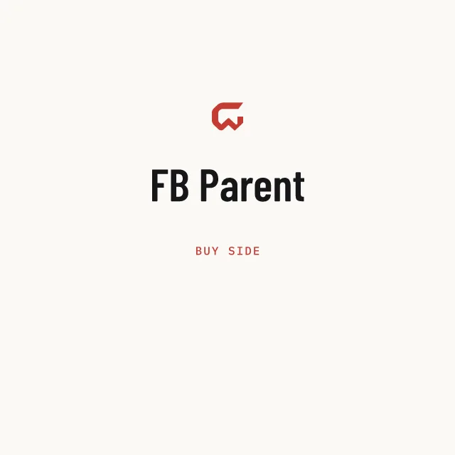 Buy side: FB Parent