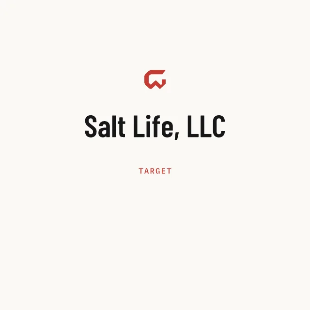 Target: Salt Life, LLC