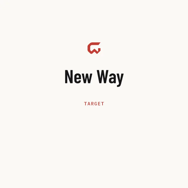 Target: New Way