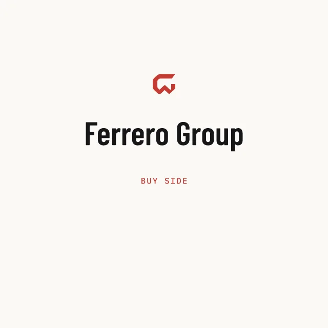 Buy side: Ferrero Group