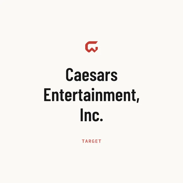 Target: Caesars Entertainment, Inc.