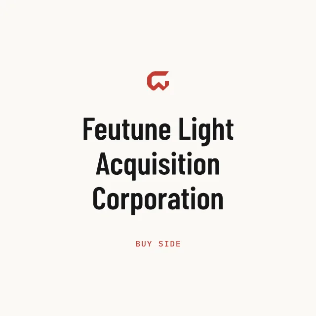 Buy side: Feutune Light Acquisition Corporation