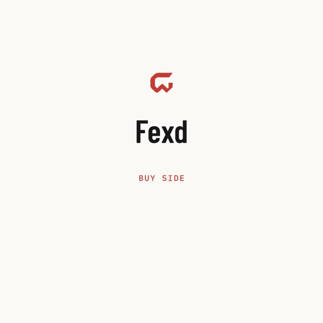 Buy side: Fexd