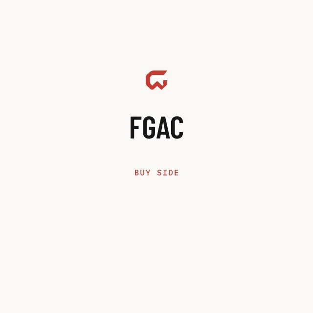 Buy side: FGAC