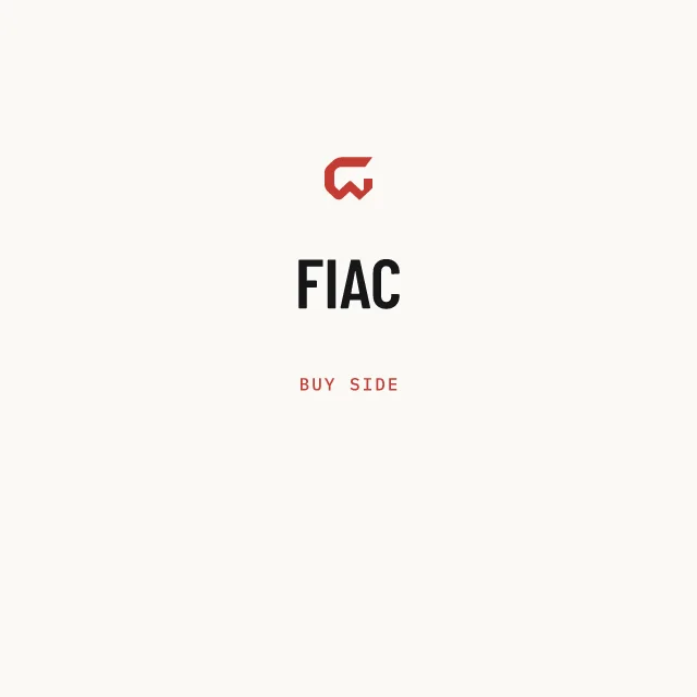 Buy side: FIAC