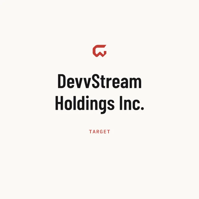 Target: DevvStream Holdings Inc.