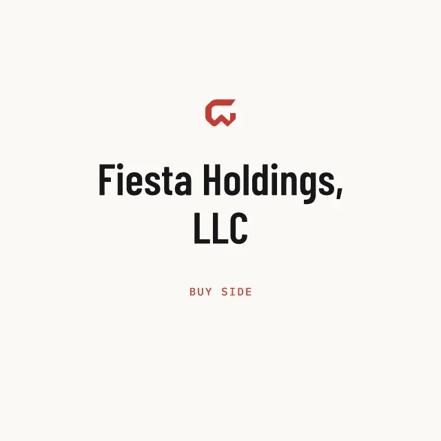 Buy side: Fiesta Holdings, LLC