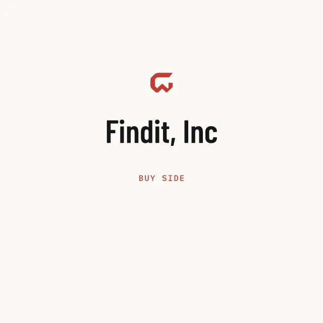 Buy side: Findit, Inc