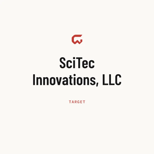 Target: SciTec Innovations, LLC