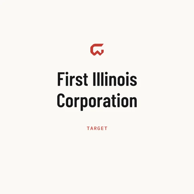 Target: First Illinois Corporation