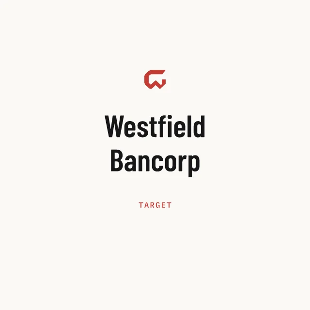 Target: Westfield Bancorp