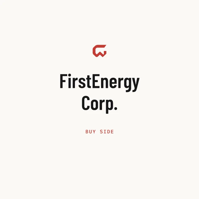 Buy side: FirstEnergy Corp.