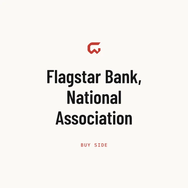Buy side: Flagstar Bank, National Association