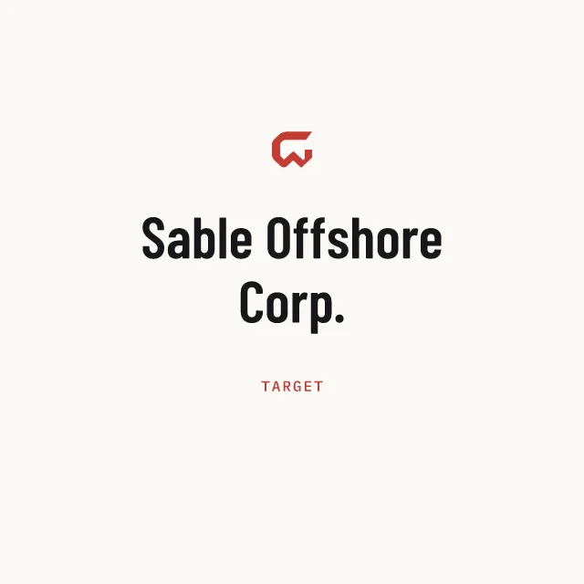 Target: Sable Offshore Corp.