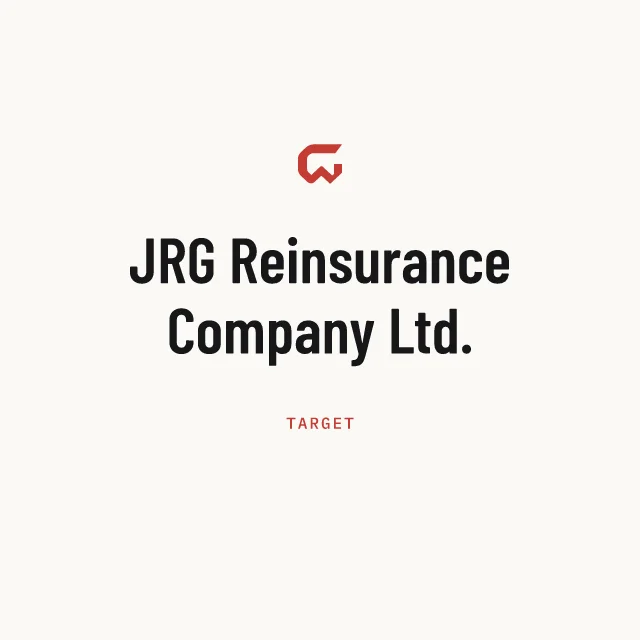 Target: JRG Reinsurance Company Ltd.