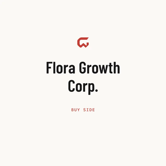 Buy side: Flora Growth Corp.