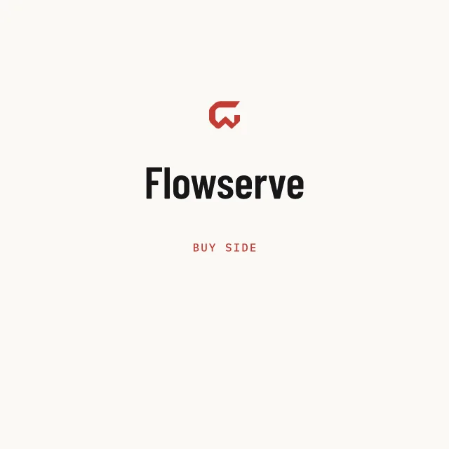 Buy side: Flowserve