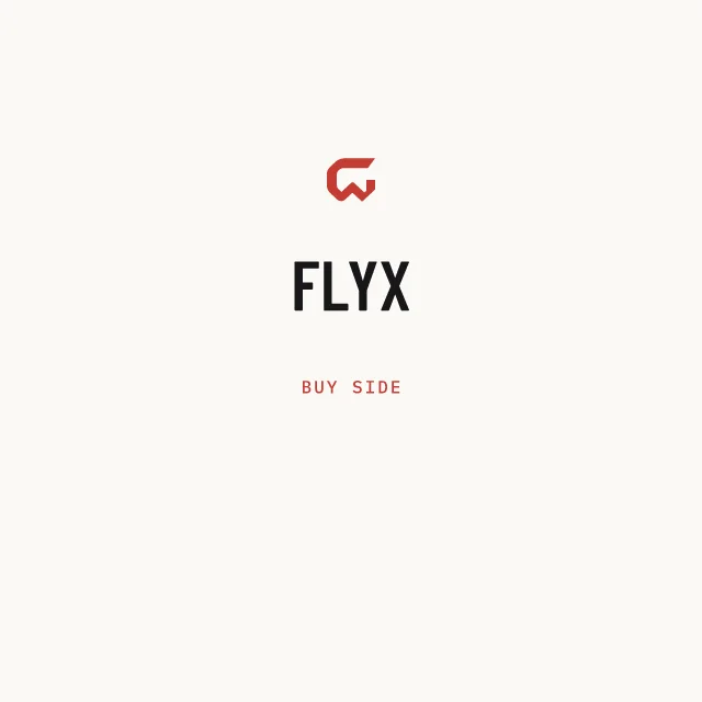 Buy side: FLYX