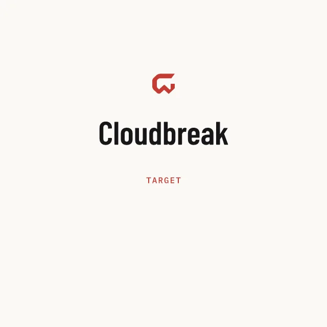 Target: Cloudbreak