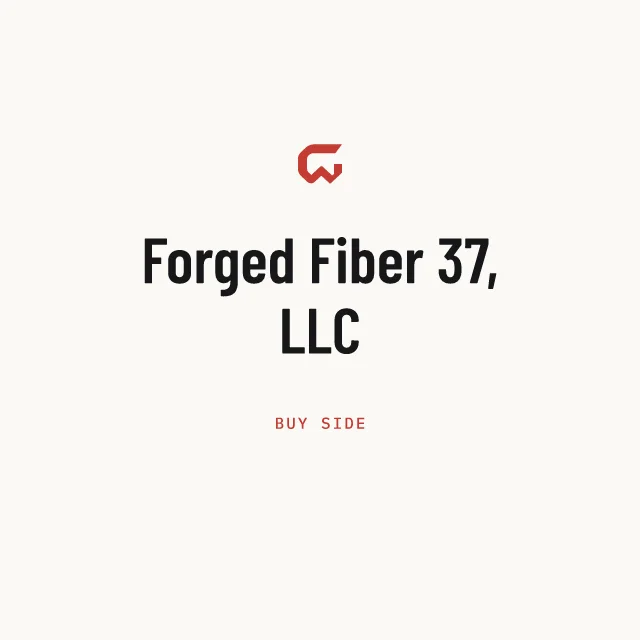 Buy side: Forged Fiber 37, LLC