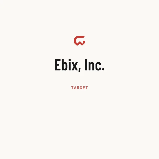 Target: Ebix, Inc.