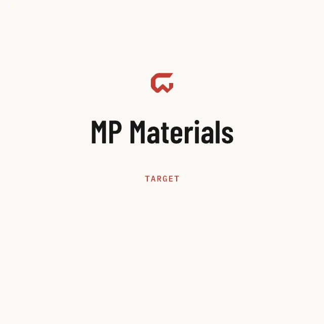 Target: MP Materials